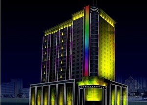 景觀樓體亮化案例圖